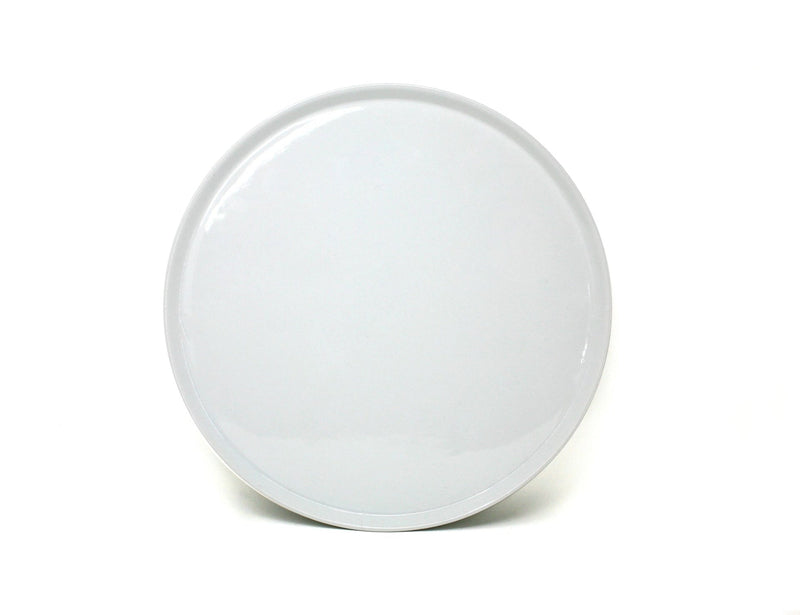 Bia Round Platter, 30-cm, White Porcelain V2