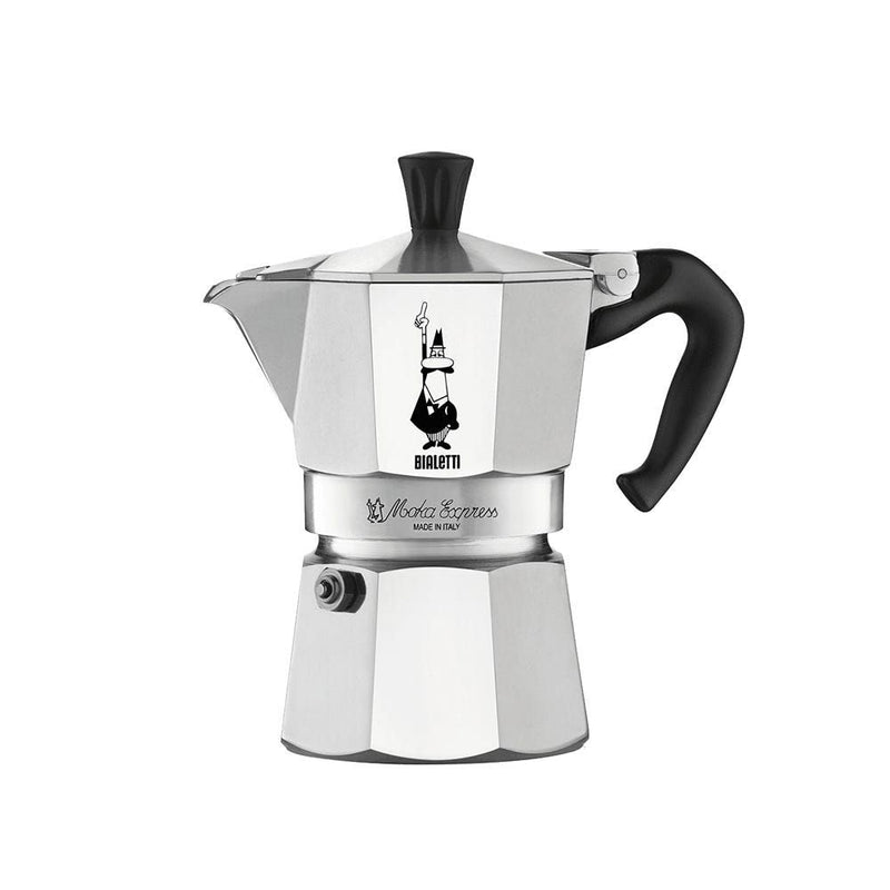 Bialetti Moka Pot with Ergonomic Anti-Scale Handle, 3-Cup I9