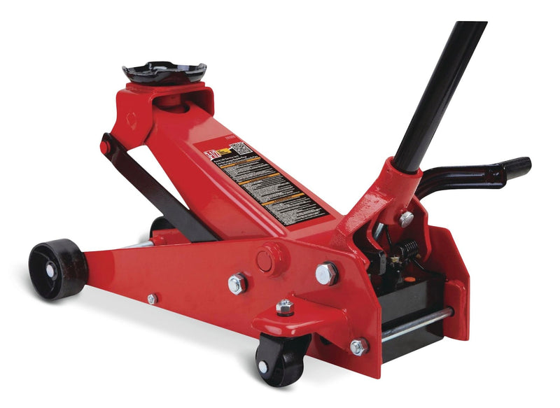 Big Red Heavy-Duty + Garage Floor Jack with Quick Start, 3.5-Ton G7