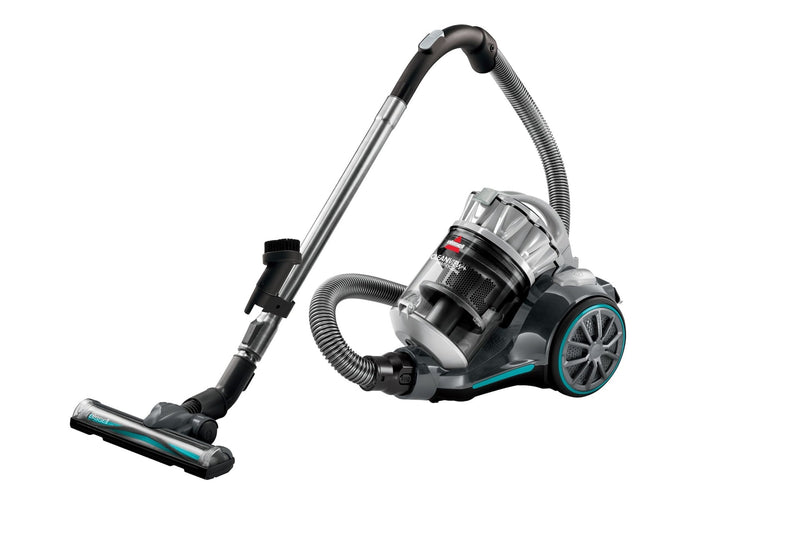 BISSELL CleanView Plus Multi-Cyclonic Lightweight Bagless Corded Canister Vacuum Cleaner, Silver S8