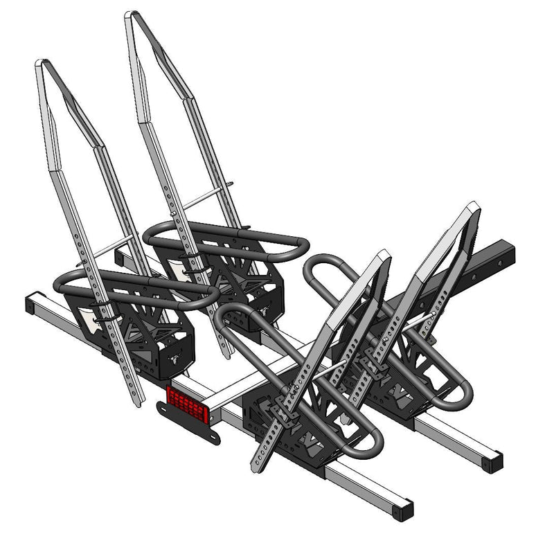 Black Bulldog Hitch Mount Bike Rack Y8