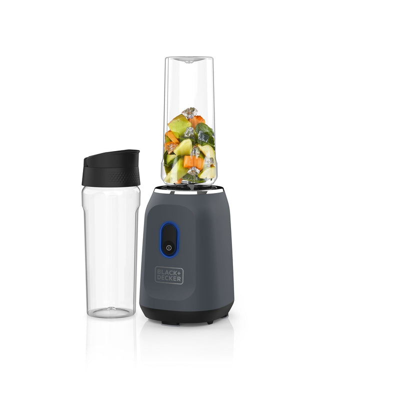 Black & Decker 300W Grey Personal Blender with Dual 20-oz Jars J7