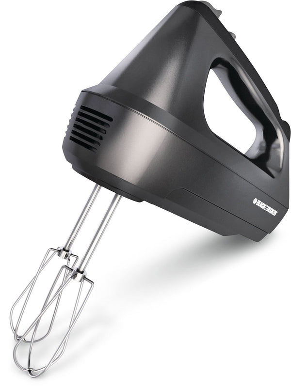 Black & Decker 6-Speeds Hand Mixer with Storage Case Black T5