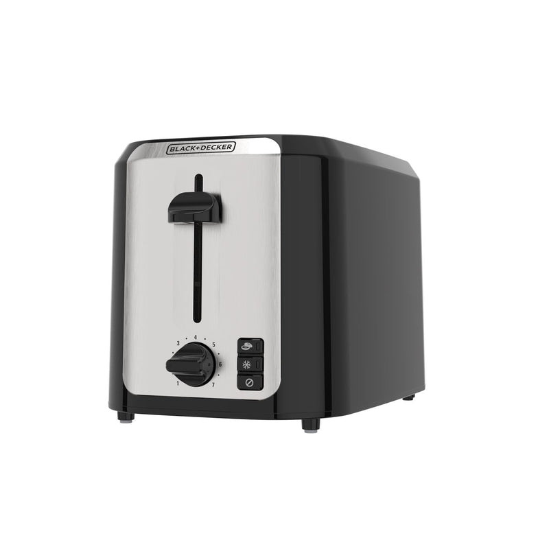 Black & Decker Extra Wide Slots Toaster with 7 Settings, 2-Slices E1