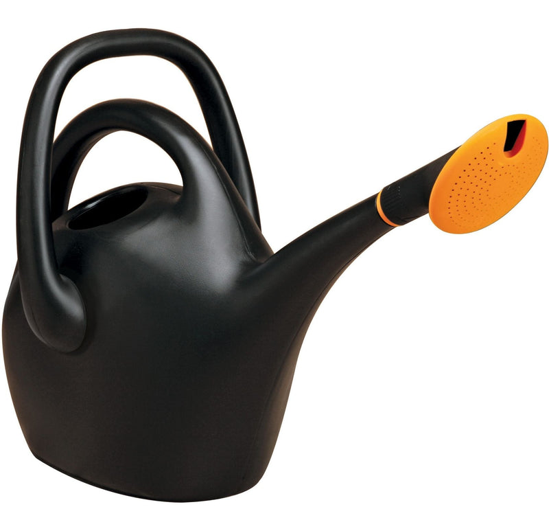 Bloem Easypour 2-in-1 Spout Watering Can with Dual Handle, 9.8-L, (2.6 US gal) Black Q5