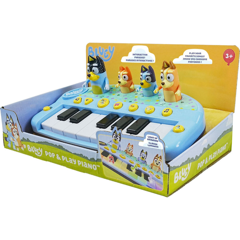 Bluey Pop and Play Piano, Blue C8