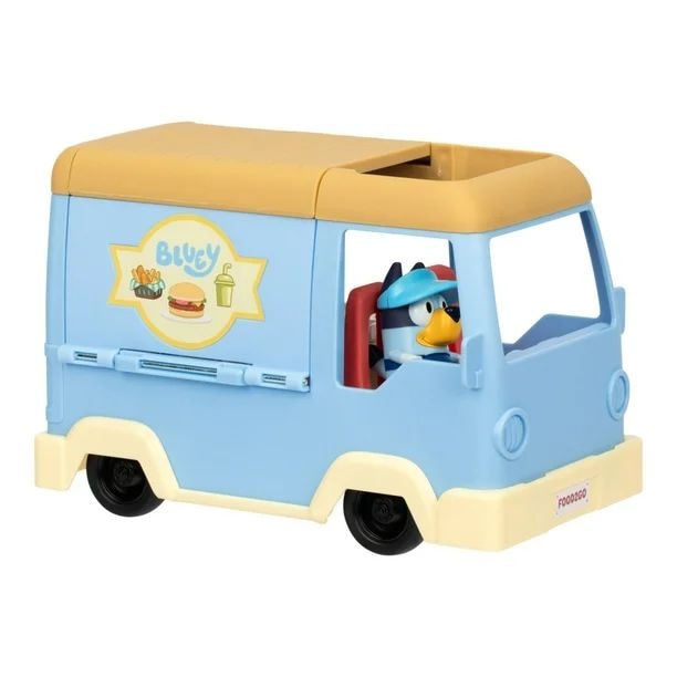 Bluey Transforming Food Truck Playset with Bluey Figure Y7