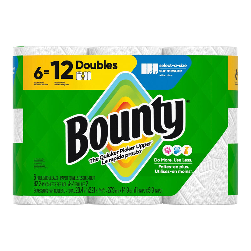 Bounty Select-A-Size Double Roll Paper Towel, 6-pk C1