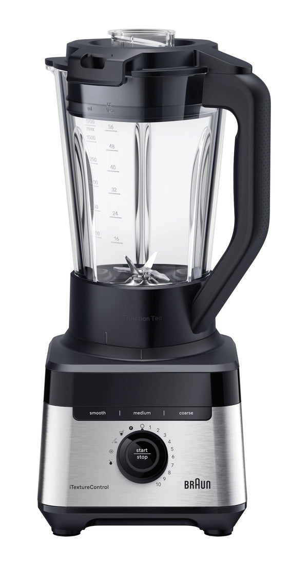 Braun 10-Speed Kitchen Jug Blender with 9 Settings & iTextureControl, 1200W, Black R0