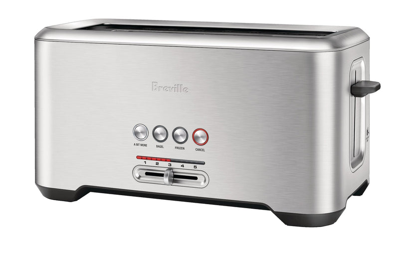 Breville ‘A Bit More’ 4-Slice Toaster, Brushed Stainless Steel D6