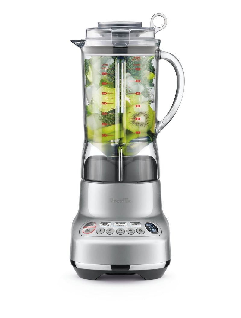 Breville Fresh & Furious Blender with LCD Display, Silver N6