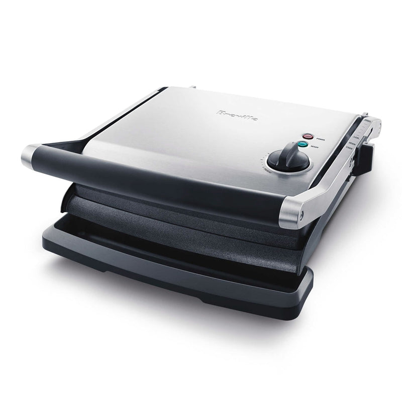Breville Panini Non-Stick Indoor Grill & Sandwich Press, Brushed Stainless Steel Z4