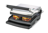 Breville Panini Non-Stick Indoor Grill & Sandwich Press, Brushed Stainless Steel