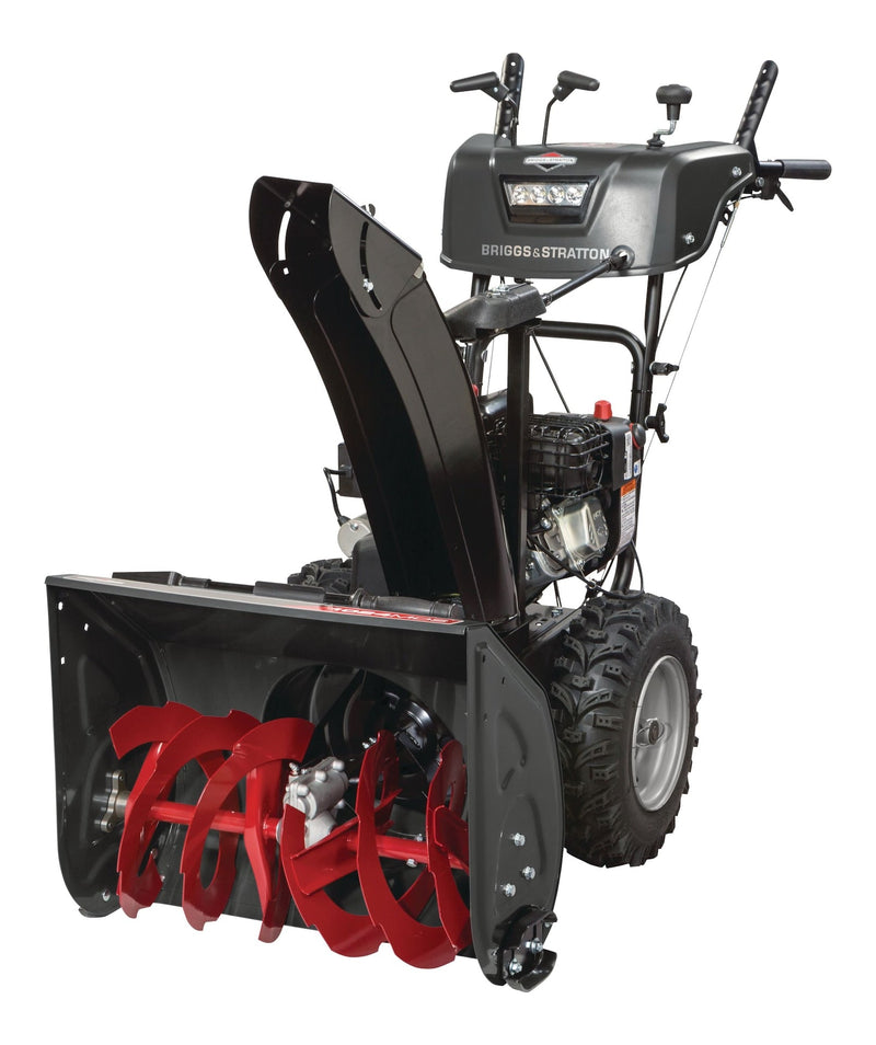 Briggs & Stratton 1696807 223cc 2-Stage Gas Snowblower with Electric Start, 24-in T9