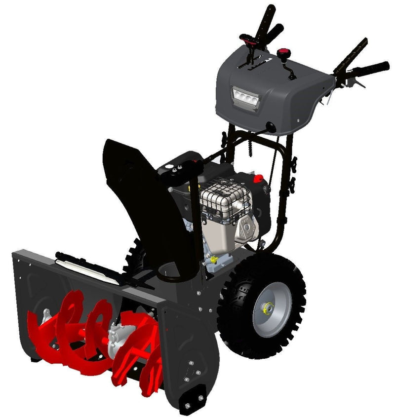 Briggs & Stratton 1696828 306cc 2-Stage Gas Snowblower with Electric Start, 30-in P9
