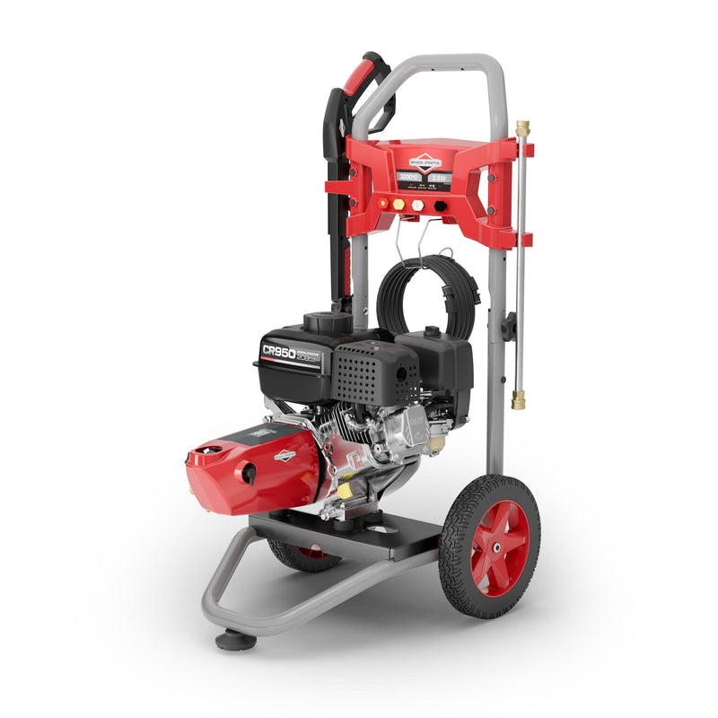 Briggs & Stratton 3200 PSI 2.5 GPM 208cc Engine Wheeled Gas Pressure Washer L4