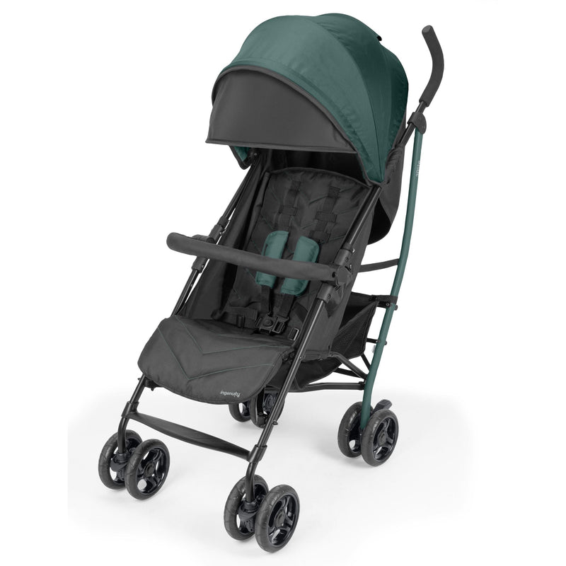 Bright Starts 3DLITE Jewel Stroller with Armbar, Green H0