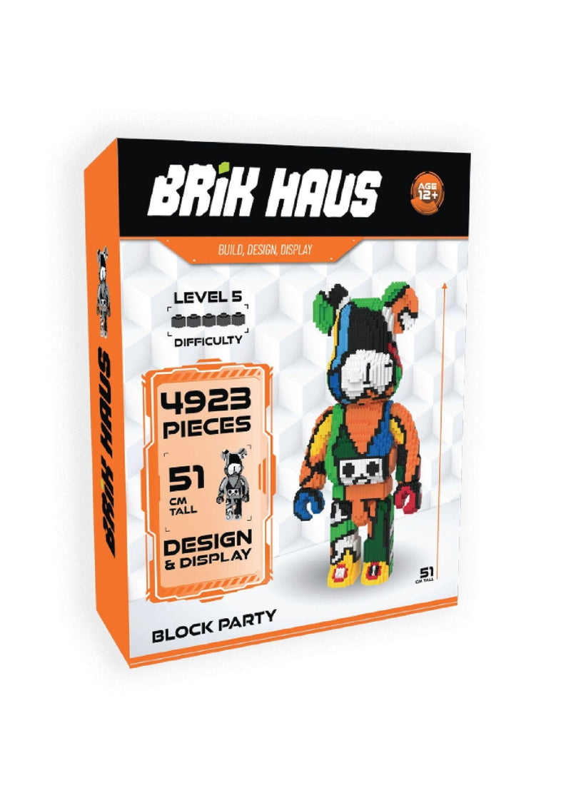 Brik Haus Block Party Construction Set, Large G4