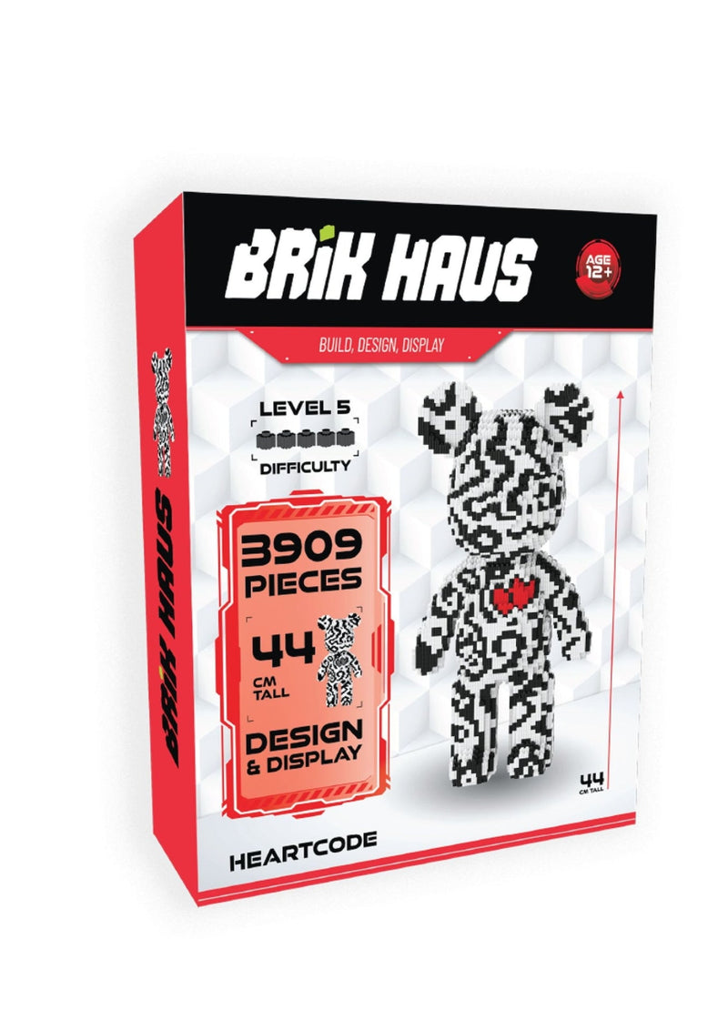 Brik Haus Heartcode Construction Set, Medium F2