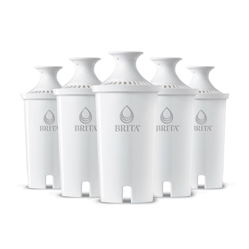 Brita Advanced Water Pitcher Replacement Filter, BPA Free, 5-pk K1