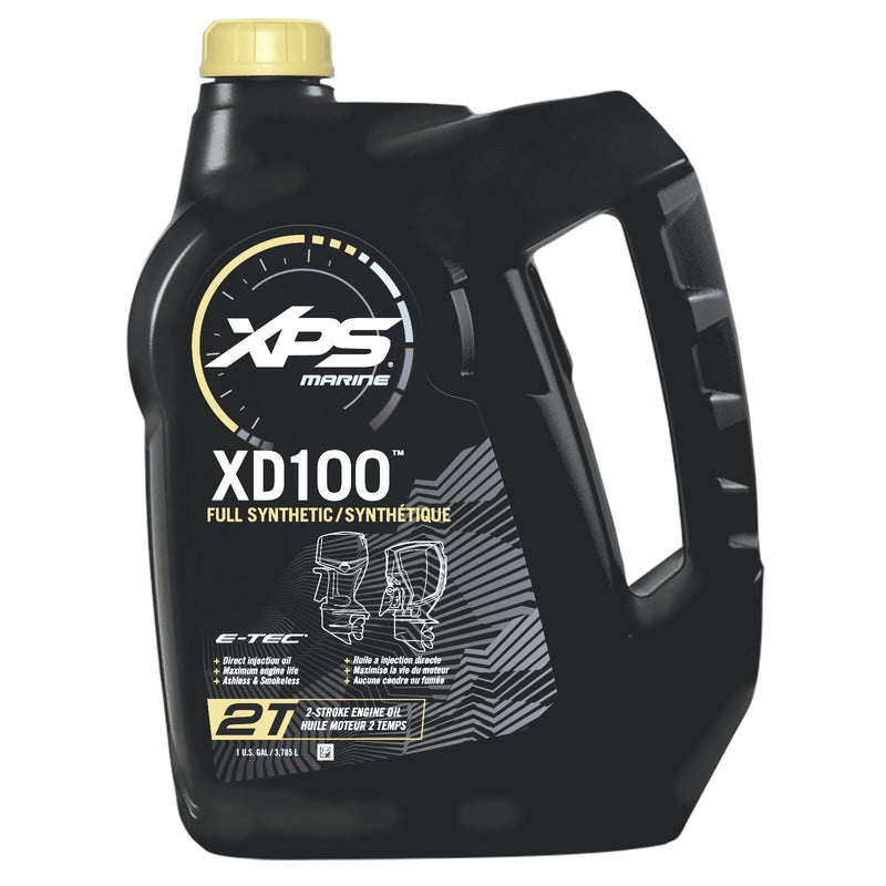 BRP XPS Marine XD100 2-Cycle Full Synthetic Oil, 4-L L2
