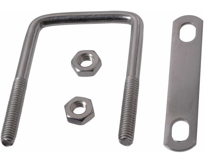 Buildex Square U Bolt, Stainless Steel, For All Weather, 3 x 2-in X2