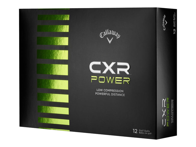 Callaway CXR Power Golf Ball, White, 12-pk L4
