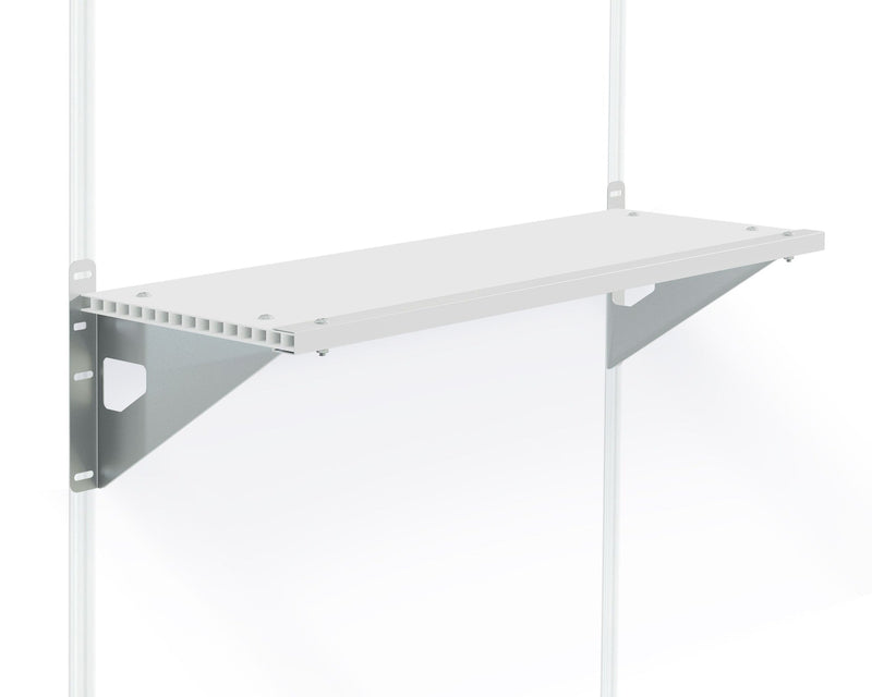 CANOPIA Polycarbonate Shelf Kit with Steel Brackets, 30-kg J5