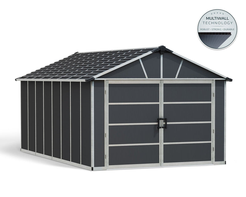 CANOPIA Yukon Multi-Function Polycarbonate Garage, 11x17-ft G6