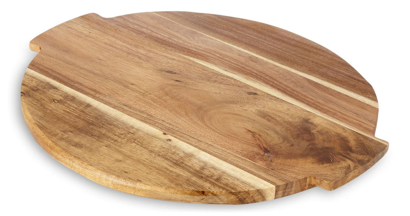 CANVAS Acacia Wood Lazy Susan Rotating Serving Board, 15-in x 14-in Y7