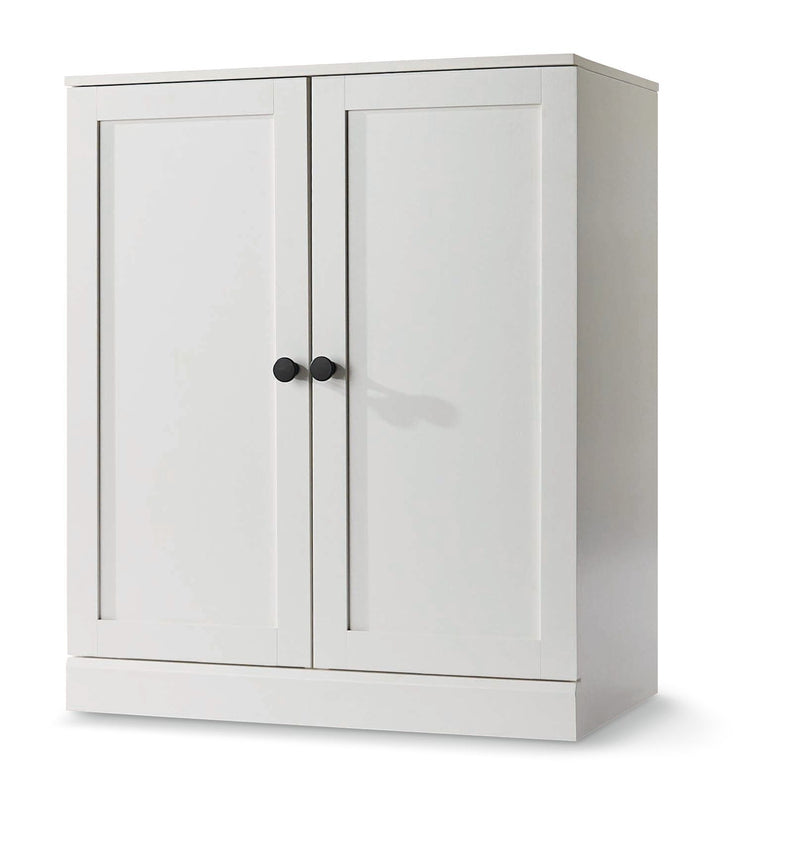 CANVAS Bellevue Modular Stackable Storage Cabinet, White O7