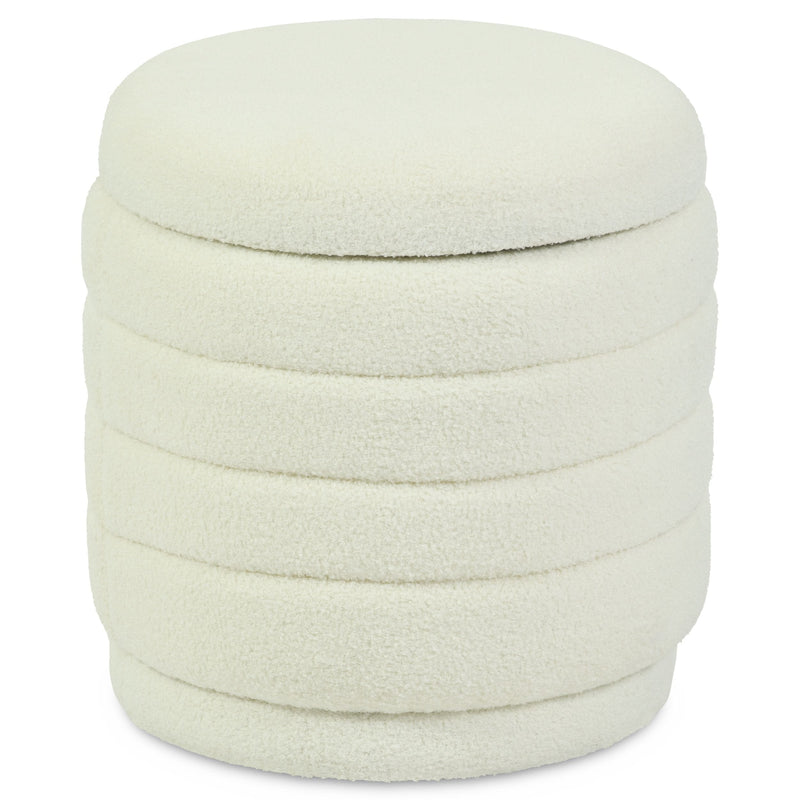 Canvas Belville Ottoman, Creme A4