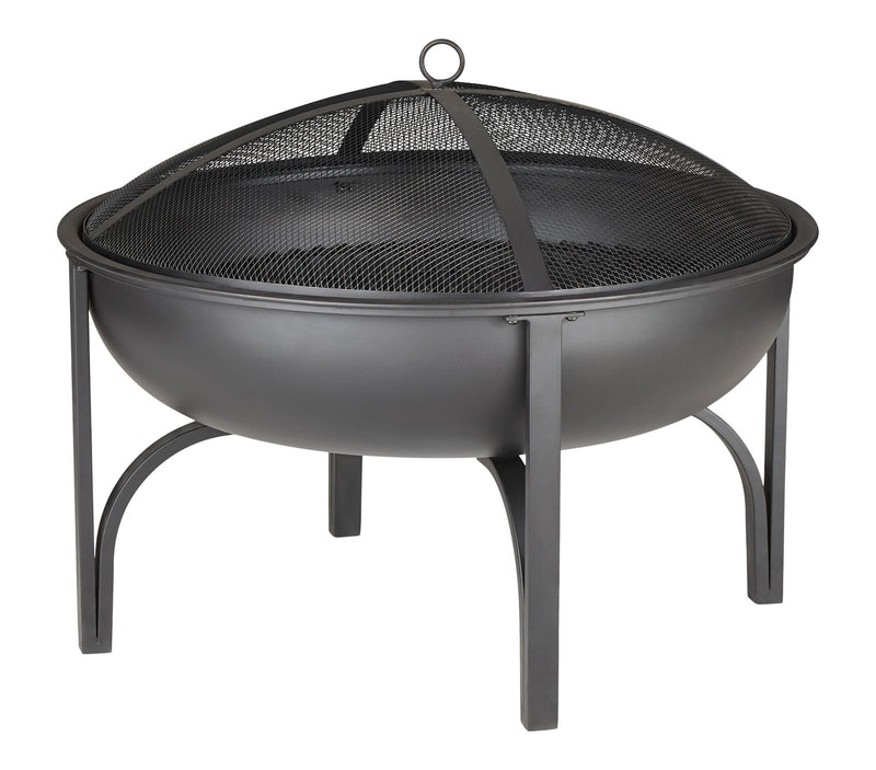 CANVAS Blairmore Outdoor Wood Burning Fire Pit, 29-in, Black P2