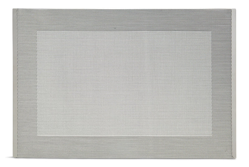 CANVAS Bristol Rectangle Vinyl & Polyester Placemats, 13-in x 19-in, 4-pk S4