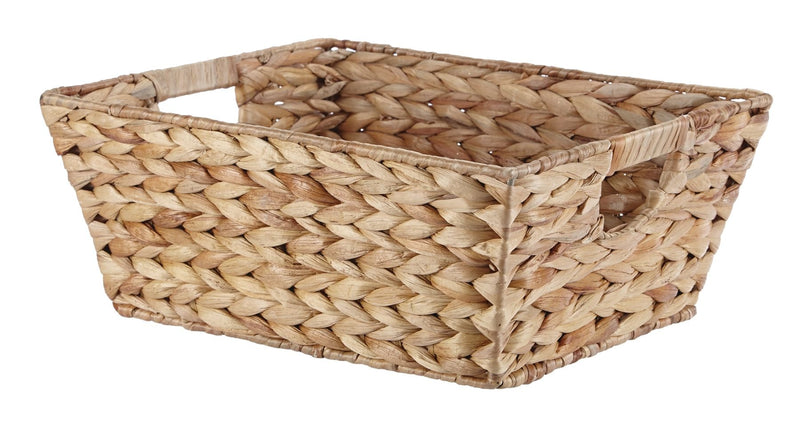 CANVAS Brynn Rectangular Hand Woven Storage Basket, 14.5 x 11.8 x 5.9-in J5