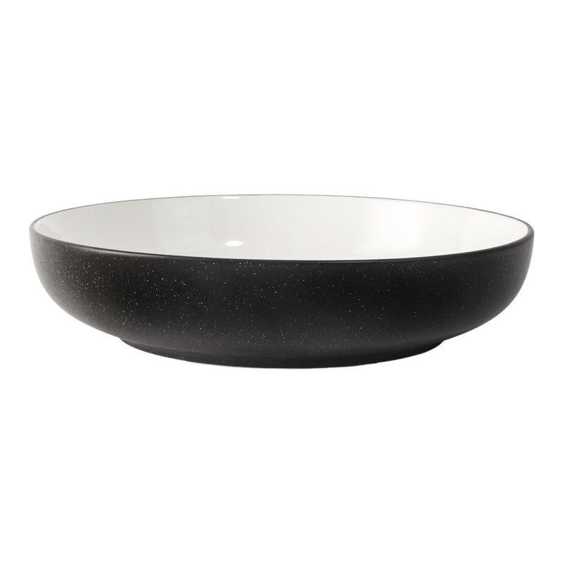 CANVAS Catalone Stoneware 2-Tone Serving Bowl, Black/White V6