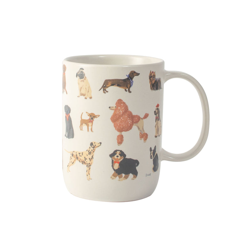 CANVAS Dog Stoneware Mug, 16-oz K8