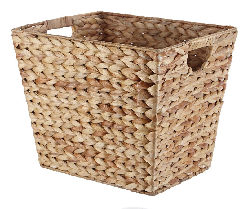 CANVAS Emery Rectangular Hand Woven Storage Basket, 14.57 x 12 x 12-in Y1