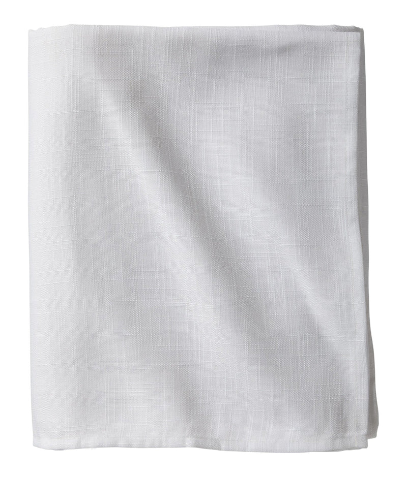 CANVAS Essential Oatmeal Table Cloth, White, 60-in Width T4