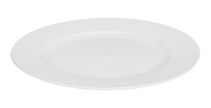 CANVAS Highbury Ribbed New Bone Salad Plate, 1-pc, White A0