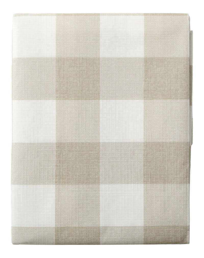 CANVAS Indoor/Outdoor Plaid PEVA Table Cloth, 60-in x 84-in W1