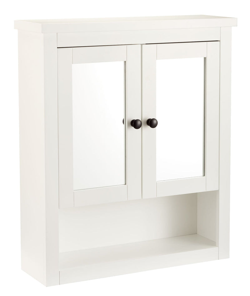 CANVAS Luxton Wall-Mount Bathroom Cabinet, White V5