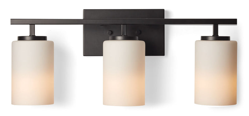 CANVAS Northfield 3-Light Vanity Light Fixture, Matte Black O4