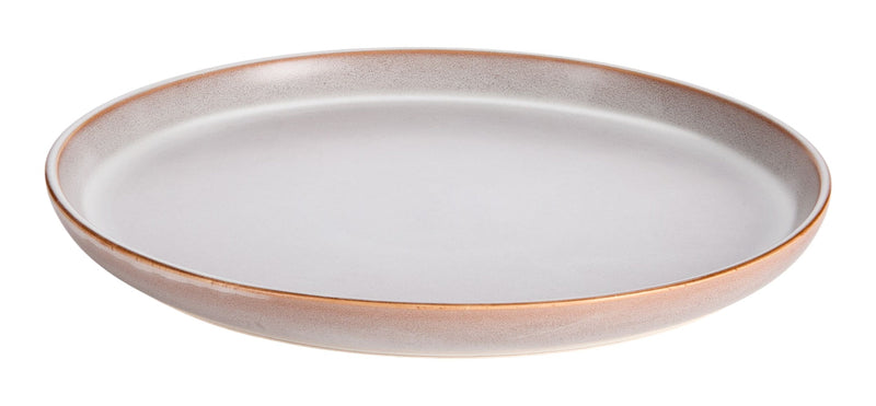 CANVAS Reactive Glaze Dinner Plate, 1-pc, White T1