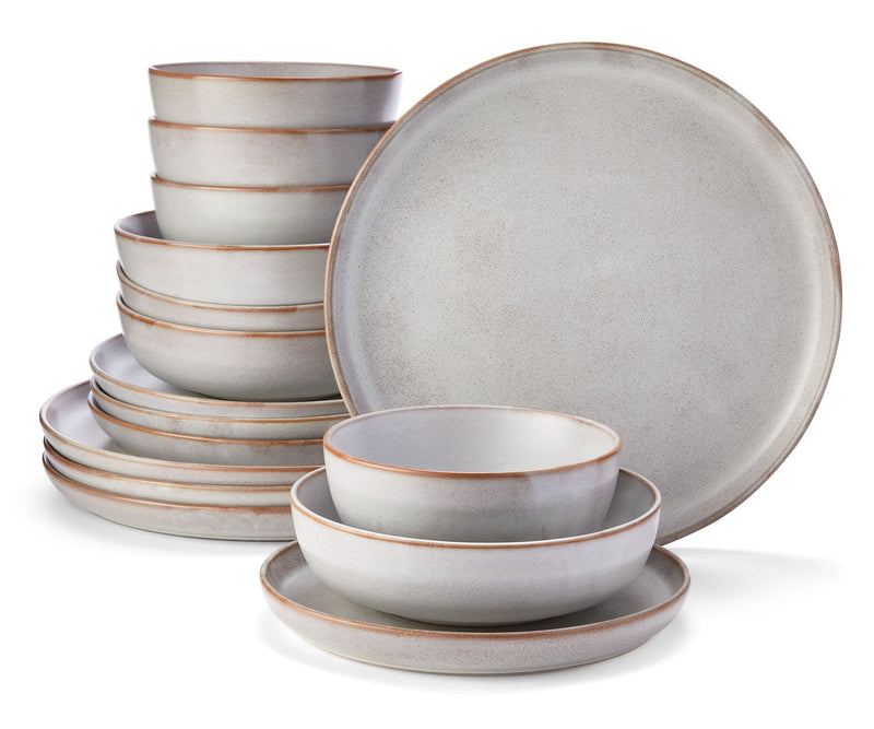 CANVAS Reactive Glaze Dinnerware Set, Serves 4, 16-pc H3