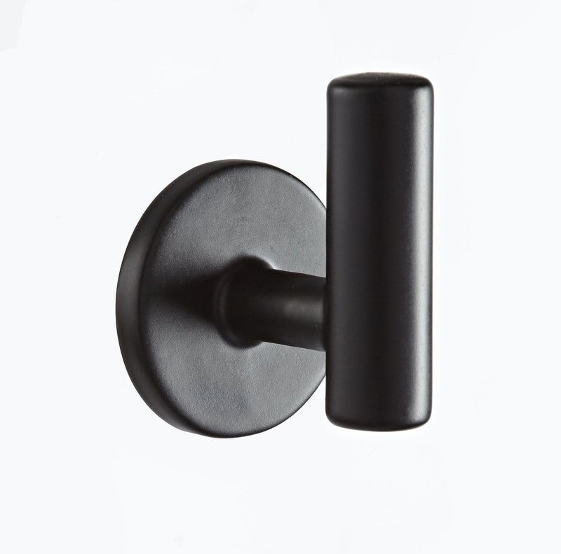 CANVAS Stainless Steel Single Post Hooks, Black, 2-pk E9