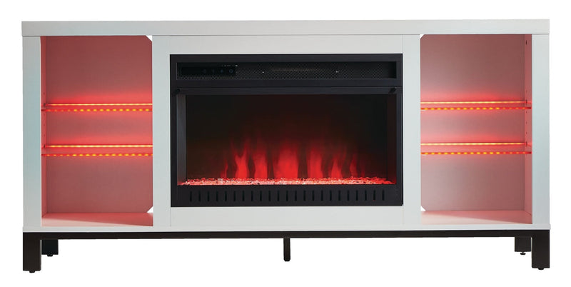 CANVAS Waldon Media Fireplace, 60-in T9