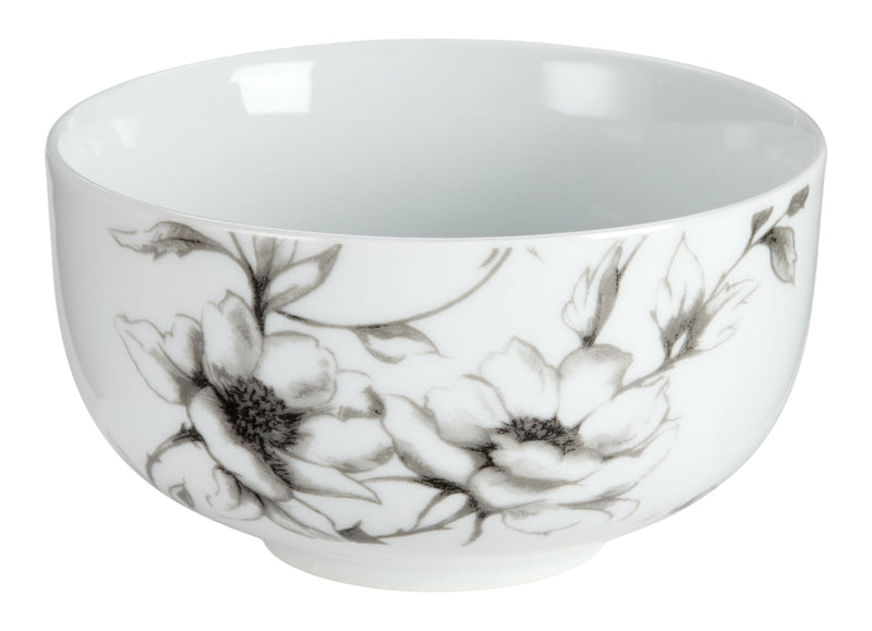 CANVAS Wild Rose All Purpose Bowl, 1-pc, White, Dishwasher & Microwave Safe T6