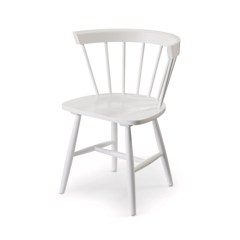 CANVAS Windsor Dining Chair, White U7