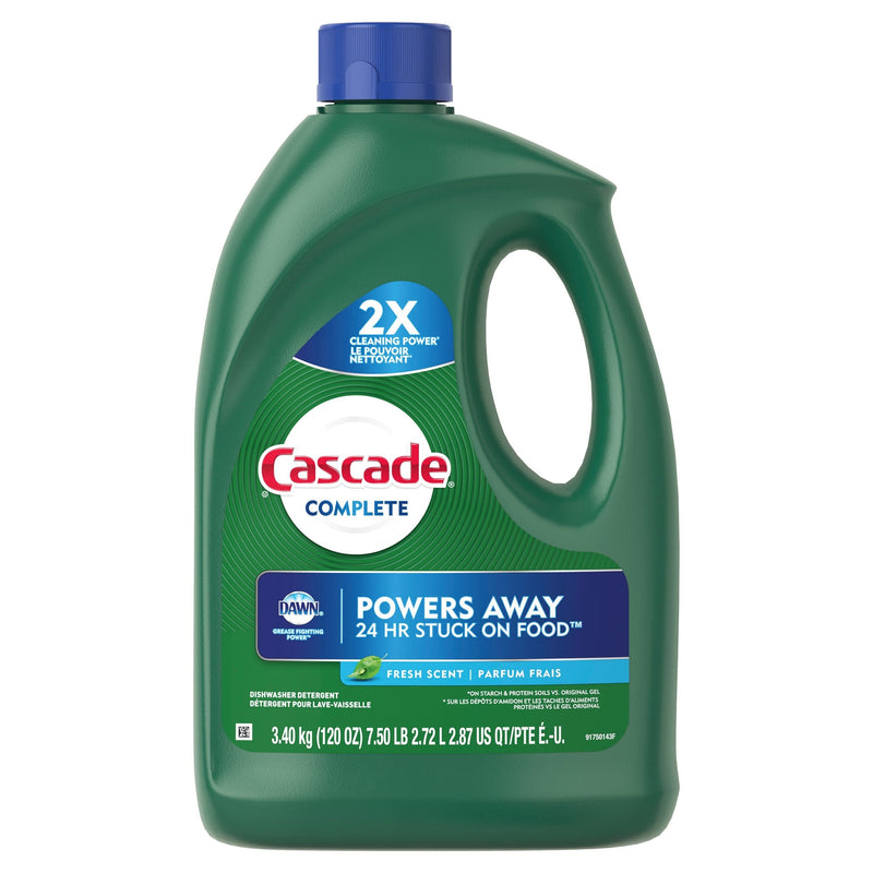 Cascade Complete Gel Dishwasher Detergent, 3.4-kg Z3